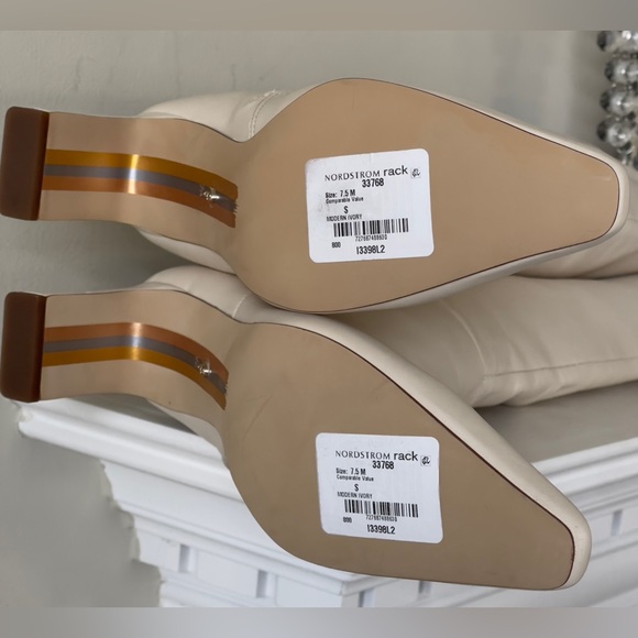 Sam Edelman SYLVIA Knee High Boot in cream Size 6.5 New with Tag - Picture 10 of 11